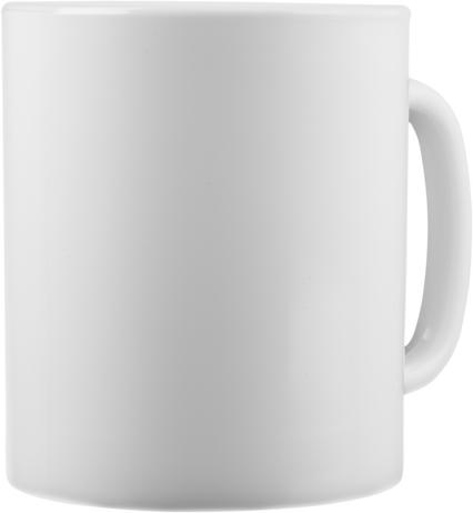 White Ceramic Mug Isolated